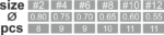 Hitfish Carlig Single (6250), marime 10 (11buc/plic) - imagine 5