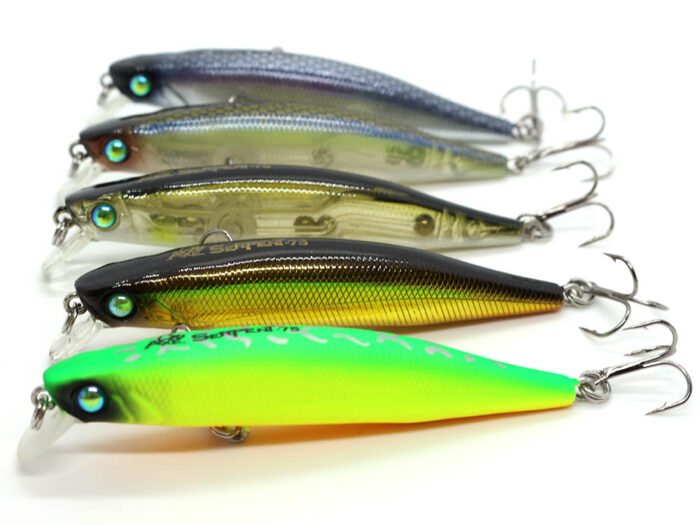 Damiki AXE SERPENT-75 7.5CM, 8gr (Suspending), 343D (Mirror Green) - imagine 16