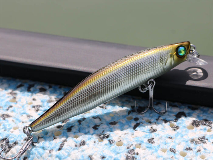 Damiki AXE SERPENT-75 7.5CM, 8gr (Suspending), 343D (Mirror Green) - imagine 11