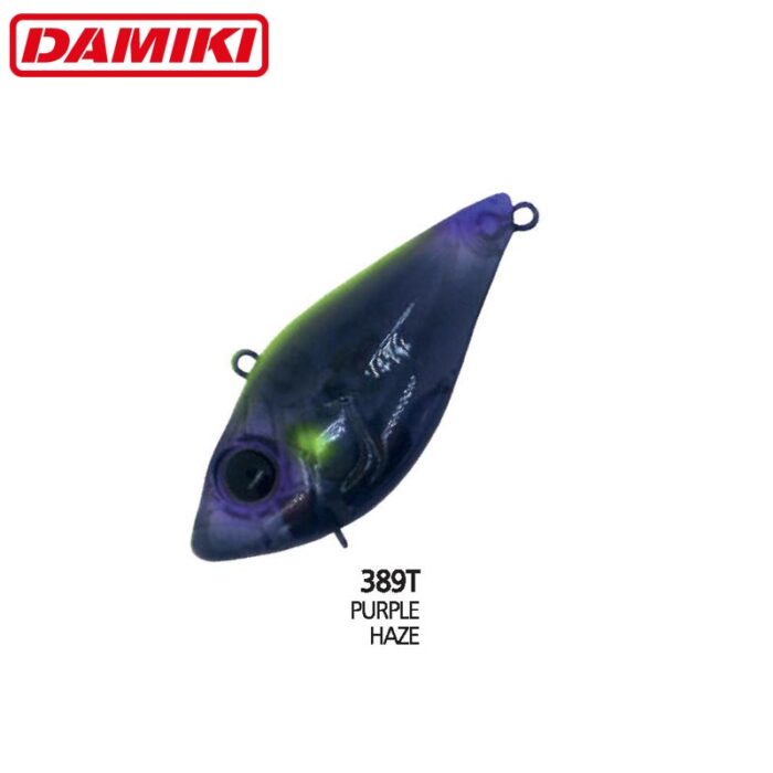 Damiki TREMOR-65N 6.5CM, 21Gr (Sinking), 389T (Purple Haze) - imagine 3