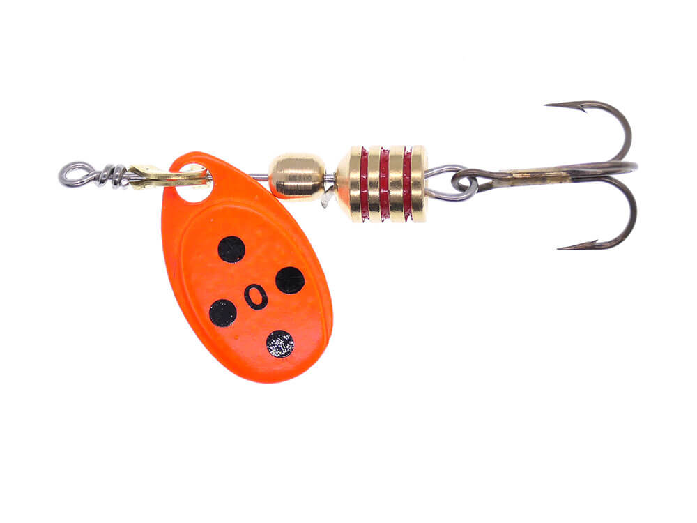 ILBA-35530 Ilba rotativa Tondo Fluorange/Black, nr.0, 2gr (35530) - imagine 1