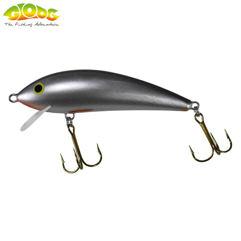 GLG-KAL80SRF-NS Gloog Kalipso 80SR, 8cm, 11gr (Floating), NS (Natural Silver)