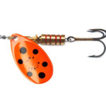 Ilba rotativa Tondo Fluorange/Black, nr.3, 7gr (35533)