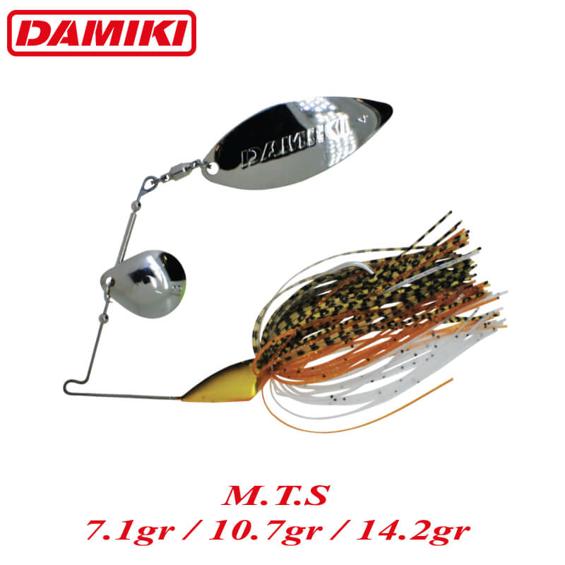 DMK-MTS-Cover Damiki spinnerbait M.T.S 7.1gr, 10.7gr, 14.3gr - imagine 1