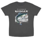 Konger Tricou maneca scurta imprimat cu salau, marime M - imagine 2