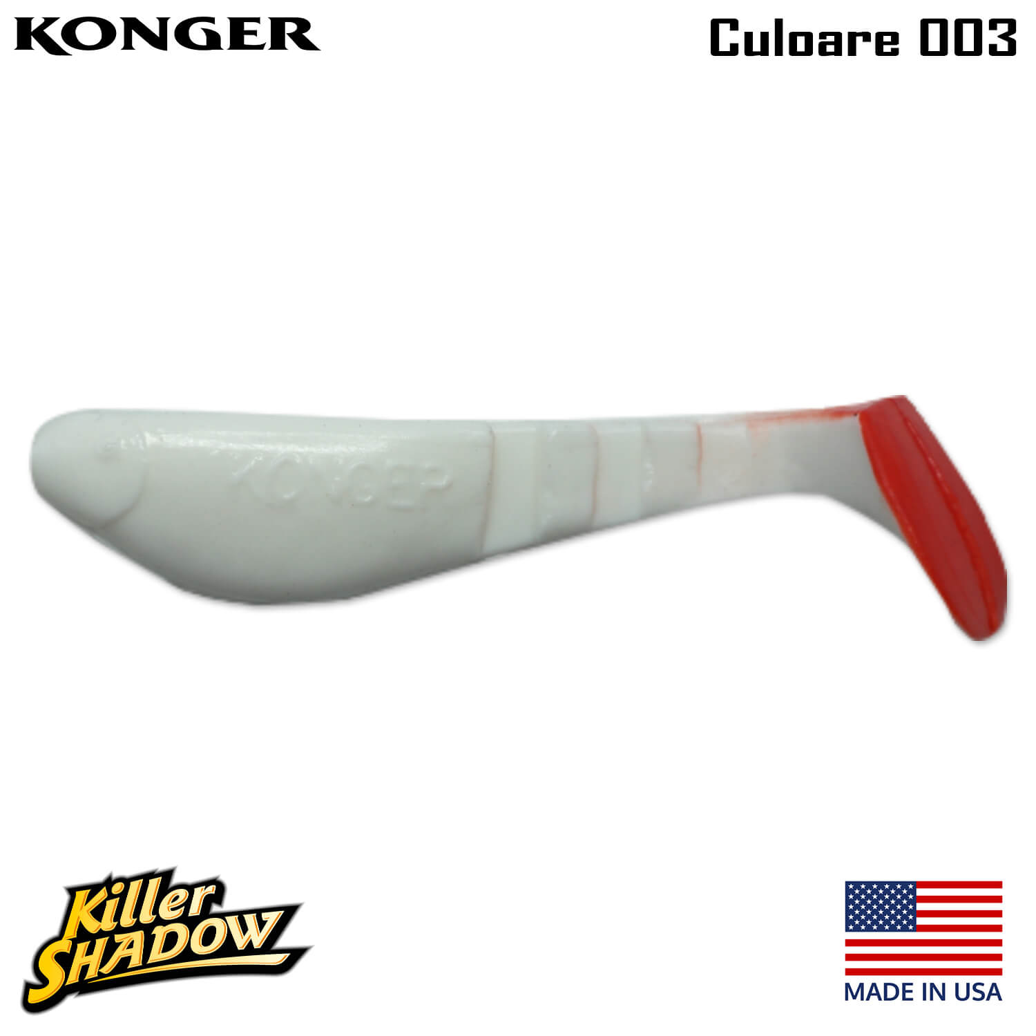 003-Logo Konger Killer Shadow 9CM, culoare 003 (4buc/plic)