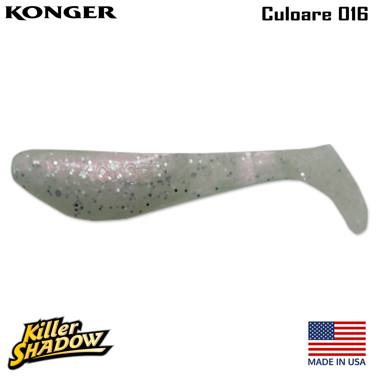 016-logo Konger Killer Shadow 5.5CM, culoare 016 (5buc/plic)