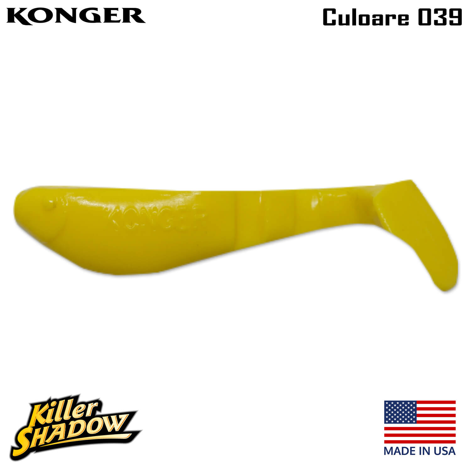 039-logo Konger Killer Shadow 9CM, culoare 039 (4buc/plic)