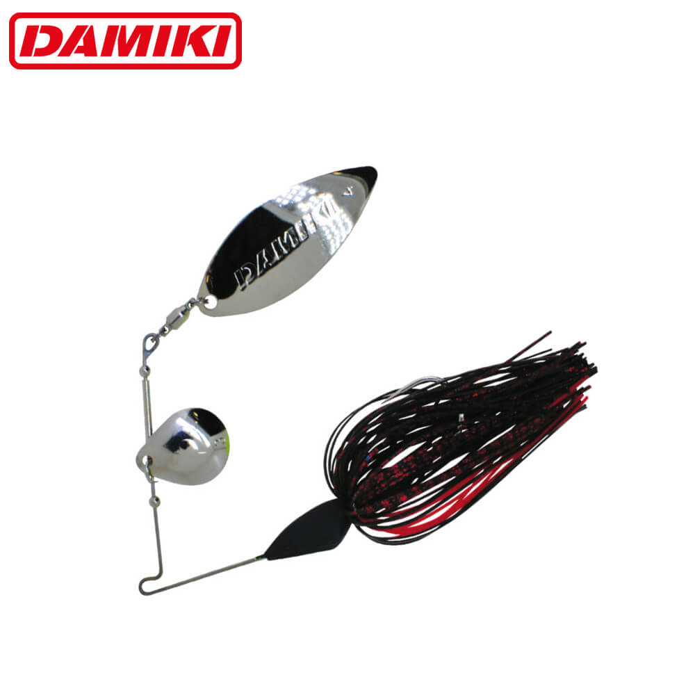 DMK-MTS-003D Damiki spinnerbait M.T.S, 7.1gr (1, 4oz), 003D (Red, Black)