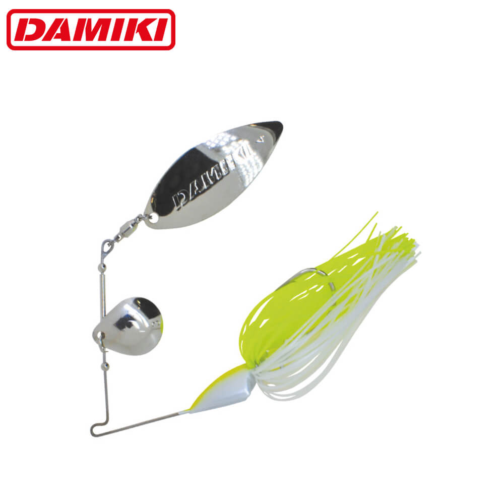 DMK-MTS-010 Damiki spinnerbait M.T.S, 7.1gr (1, 4oz), 010 (Chart, White)