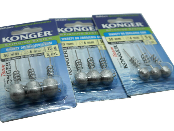 Konger Swimbait System lestaj cu arc pentru naluci soft 43mm, 30gr (3buc/set - imagine 3