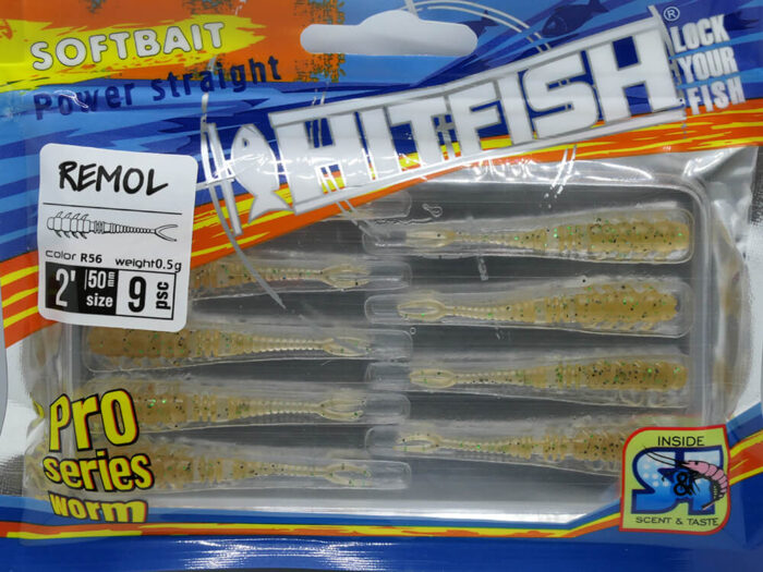 Hitfish Remol 5CM (2 inch), culoare R58 (9buc/plic) - imagine 2