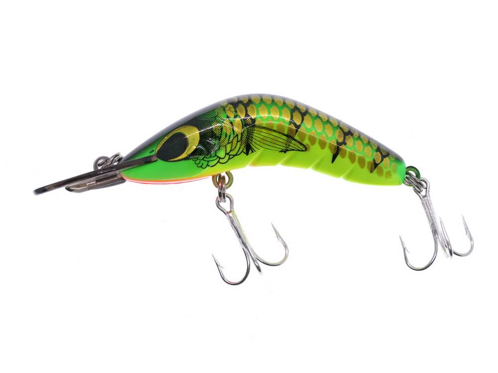 B80M-MG Predatek Boomerang B80M (Medium Runner) Floating, 8cm, 17gr, MG (Mean Green) - imagine 1