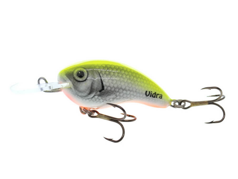 BMH50F-SFC Vidra Lures Bombhead 5cm, 10gr, Floating, SFC (Silver Fluo-Chartreuse)