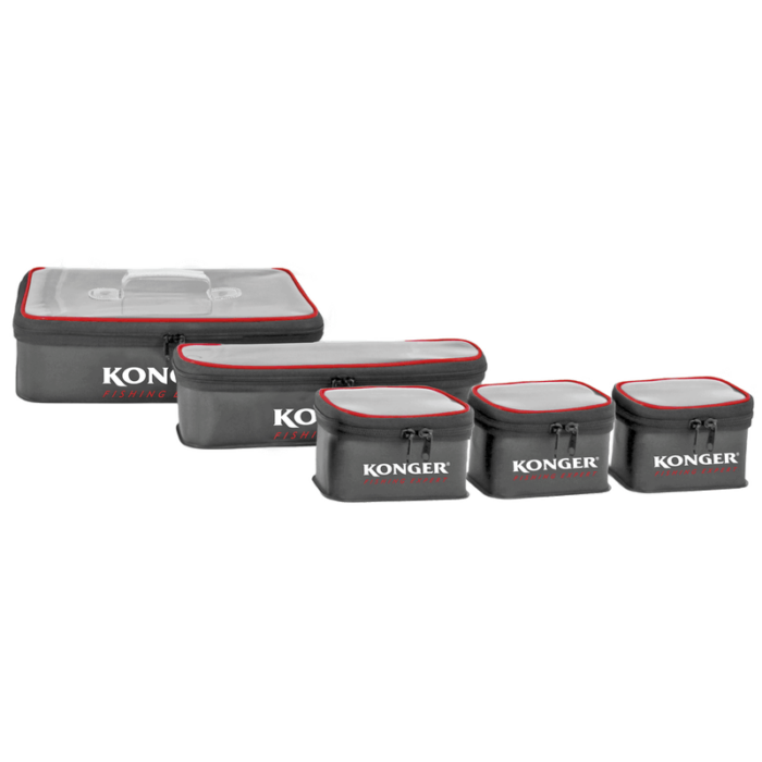 Konger set 5 truse (cutii cu feromoar) din eva (5 in 1) pentru accesorii sau nada - imagine 4