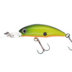 Kamatsu Sharp Shad 4.5cm, 4.5gr (floating), 091 (Chartreuse BlackBack) – Custom Color by Mogo Lures