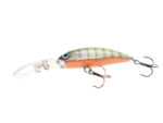 Kamatsu Sharp Shad 4.5cm, 4.5gr (floating), 092 (Chartreuse Lime Gill) – Custom Color by Mogo Lures - imagine 5
