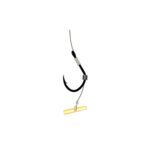 Kamatsu carlige pentru Method Feeder + Fast Stop model Iseama legate cu fir textil 10cm (5buc/plic) - imagine 2