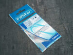 Filstar carlige legate cu monofilament 50cm 0.16mm, F101N model Funa Umitanago, Nickel, marimea 8 (10buc/plic) - imagine 4