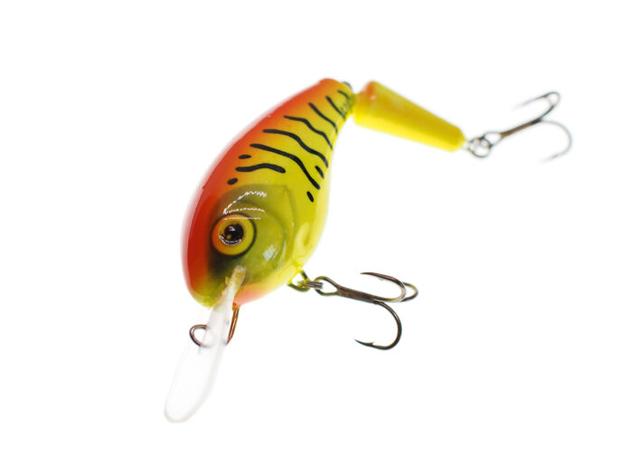 Vidra Lures Nautilus DR (Deep Runer) Jointed 8.5cm, 17gr, Floating, HT (Hot Tiger) - imagine 2