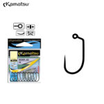 Kamatsu Carlig Pastrav Debarbetat Worm Jig UL BLN K-140 marimea #8 (10buc/plic)