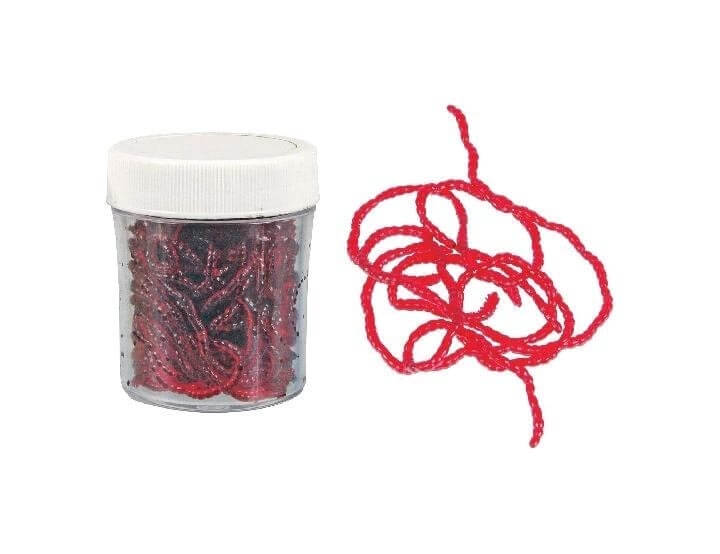 333000002 Konger larve de libelule Bloodworm Artificial, aroma Soft Bait