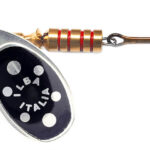 Ilba rotativa Tondo Spots/Black Silver (Negru cu puncte argintii), nr.1, 3gr (25411)