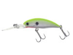 Kamatsu Sharp Shad 4.5cm, 4.5gr (floating), 096 (Chartreuse White) – Custom Color by Mogo Lures