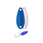Kamatsu oscilanta pastrav Trout Spoon 3.5cm, 3gr, 008 (Blue & Red Glitter)