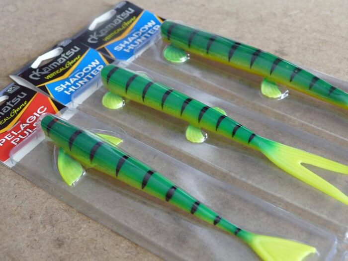 Kamatsu Pelagic Pulse 20cm/28gr, 03 Fire Tiger (1buc/pac) - imagine 3