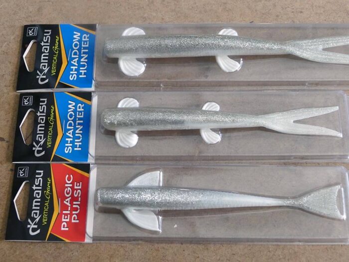 Kamatsu Pelagic Pulse 20cm/28gr, 01 Glitter Silver (1buc/pac) - imagine 2