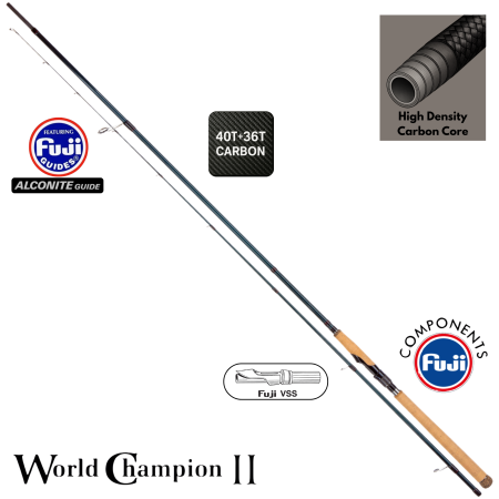 world-champion-ii-zander-285xh-20-60.png Lanseta Spinning Konger World Champion II ZANDER XH 2.85m / 20-60g (varf plin)
