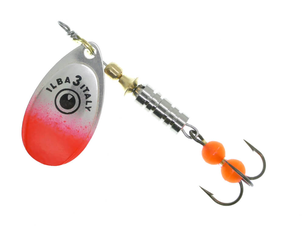 ILBA-12133 Ilba rotativa Tondo SpinEye Fluo Red, nr.3, 7gr (12133)